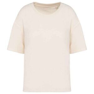 Native Spirit Womens/Ladies Terrycloth T-Shirt / Ivory